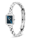 Daniel Wellington Quadro Mini Arch 3-link Arctic Sunray Silver