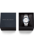 Daniel Wellington Iconic Paradigma Link Blue Bezel Watch