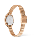 Daniel Wellington Juliette Braided Mesh White Sunray Rose Gold