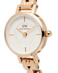 Daniel Wellington Petite Mini Arch 3-link White Rose Gold