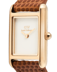 Daniel Wellington Bound Mini Light Brown Lizard Rose Gold