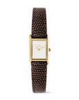 Daniel Wellington Bound Mini Dark Brown Lizard Gold
