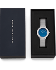 Daniel Wellington Crystalline Bezel Sterling Blue Watch