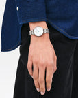 Daniel Wellington Petite Roman Numerals 28 5-Link S White Watch