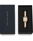 Daniel Wellington Quadro Mini Reflection Gold Watch
