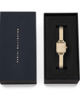 Daniel Wellington Quadro Mini Reflection Gold Watch