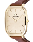 Daniel Wellington Marlon St Mawes Gold Linen Watch