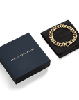 Daniel Wellington Ellipse Cuban Chain Bracelet Gold