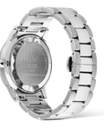 Daniel Wellington Iconic GMT Link Black Ceramic Bezel Silver
