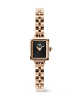 Daniel Wellington Quadro Mini Arch 3-link Onyx Sunray Rose Gold