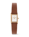 Daniel Wellington Bound Mini Light Brown Lizard Rose Gold