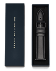 Daniel Wellington Tapered Sheffield Strap Onyx