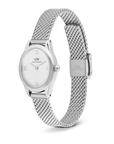 Daniel Wellington Ophelia Mini Mesh White Silver