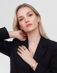 Daniel Wellington Line Earring Polished Silver 3.5mm