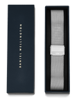 Daniel Wellington Mesh Sterling Strap Silver