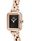 Daniel Wellington Quadro Mini Arch 3-link Onyx Sunray Rose Gold