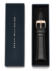 Daniel Wellington Tapered Sheffield Strap Rose Gold