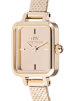 Daniel Wellington Quadro Mini Reflection Rose Gold Watch