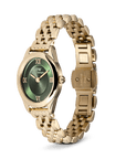 Daniel Wellington Ophelia Mini Emerald Gold Watch