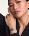 Daniel Wellington Quadro Mini Crystal Zodiac Sterling Watch
