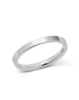 Daniel Wellington Line Ring Polished Silver 2.5mm