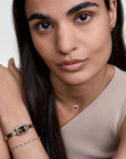 Daniel Wellington Quadro Mini Reflection Gold Watch