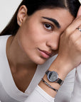 Daniel Wellington Petite Reflection Silver Watch