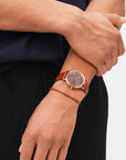 Daniel Wellington Classic Multi-Eye 40 St Mawes RG Amber Watch