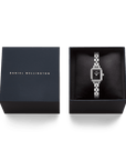 Daniel Wellington Quadro Mini Arch 3-link Onyx Sunray Silver