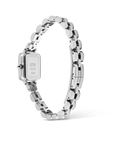 Daniel Wellington Quadro Mini Arch 3-link White Sunray Silver