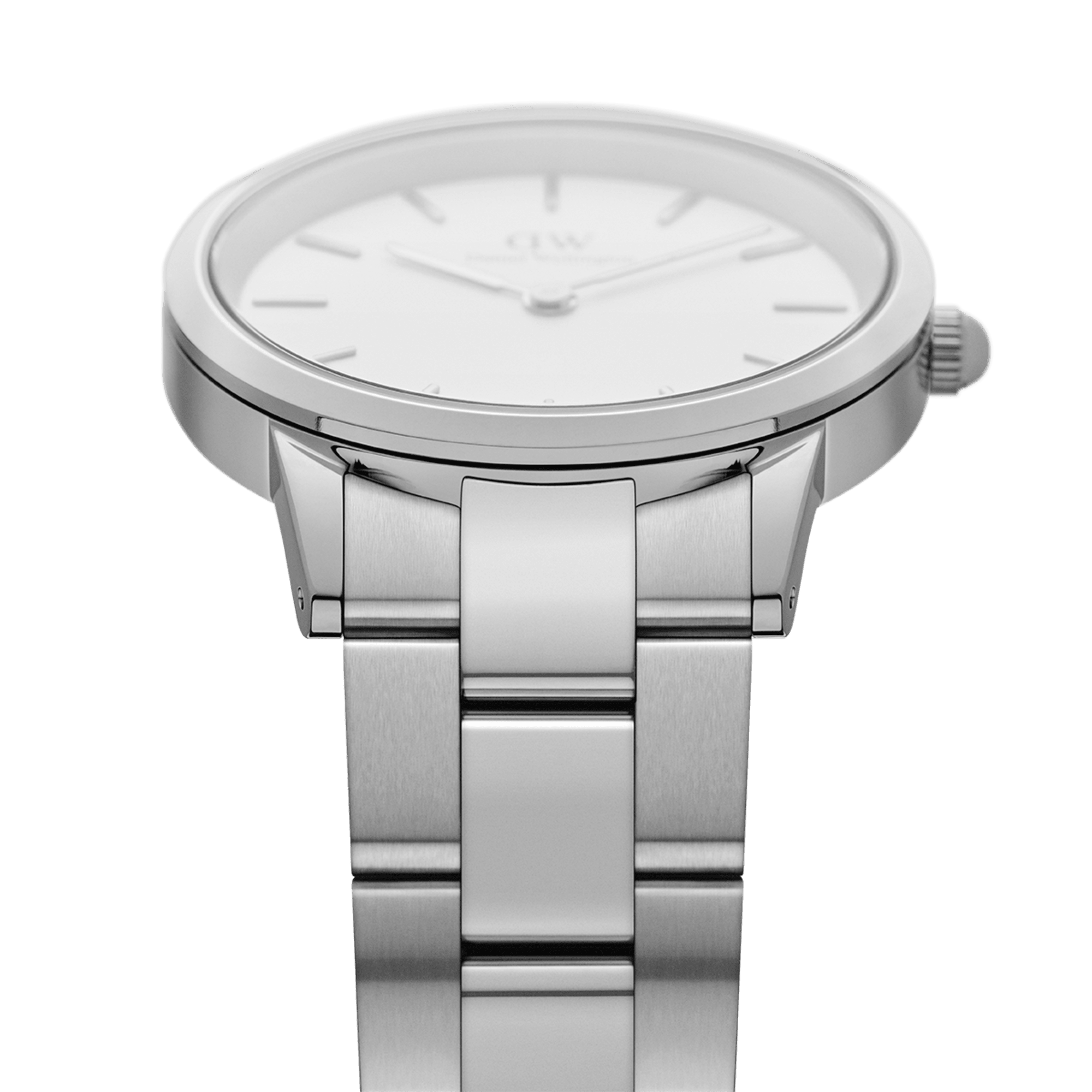 Daniel Wellington Iconic Link 36 Silver & White Watch