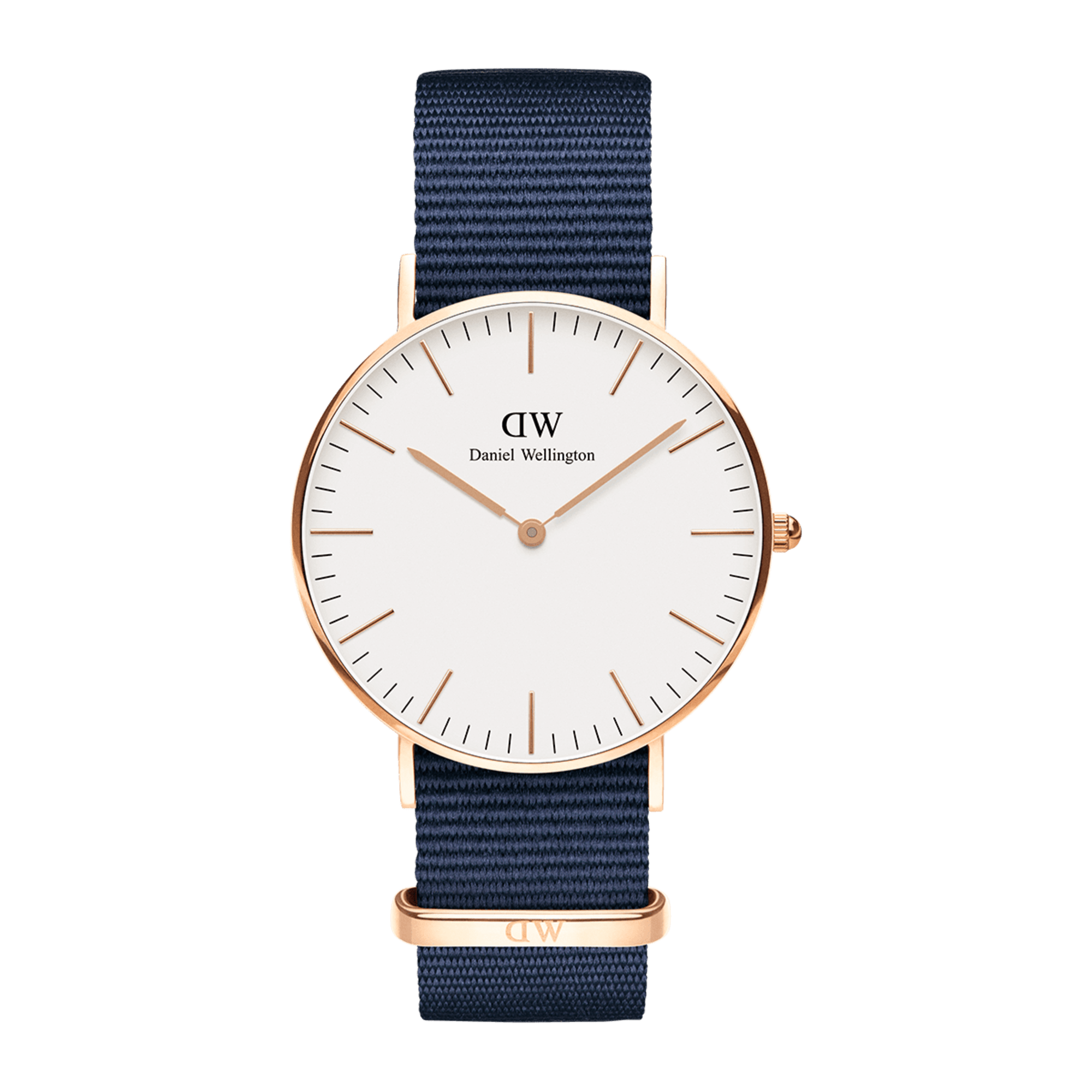 Daniel Wellington Classic 40 Bayswater Rose Gold & White Watch