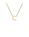 9CT PETITE INITIAL NECKLACE