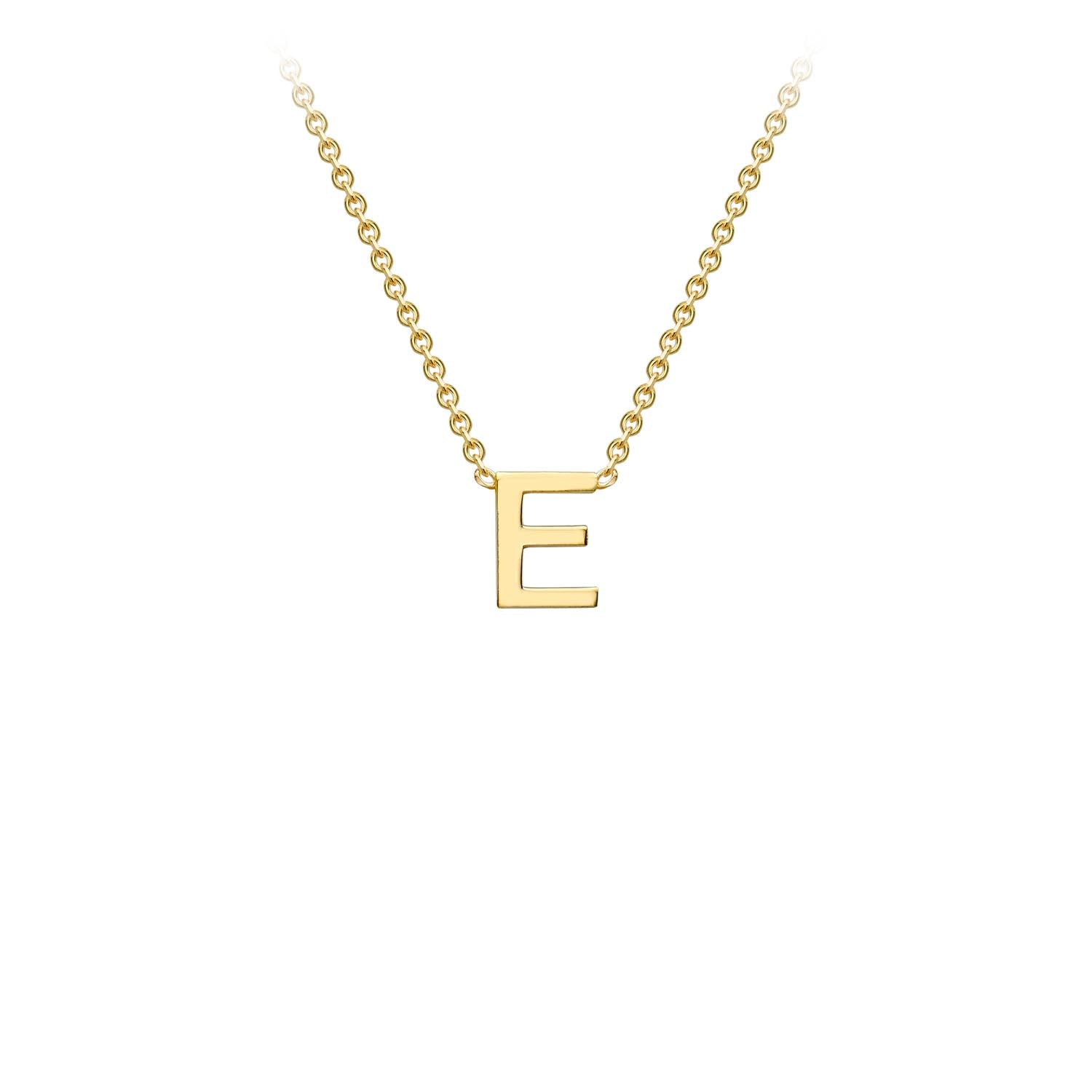 9CT PETITE INITIAL NECKLACE