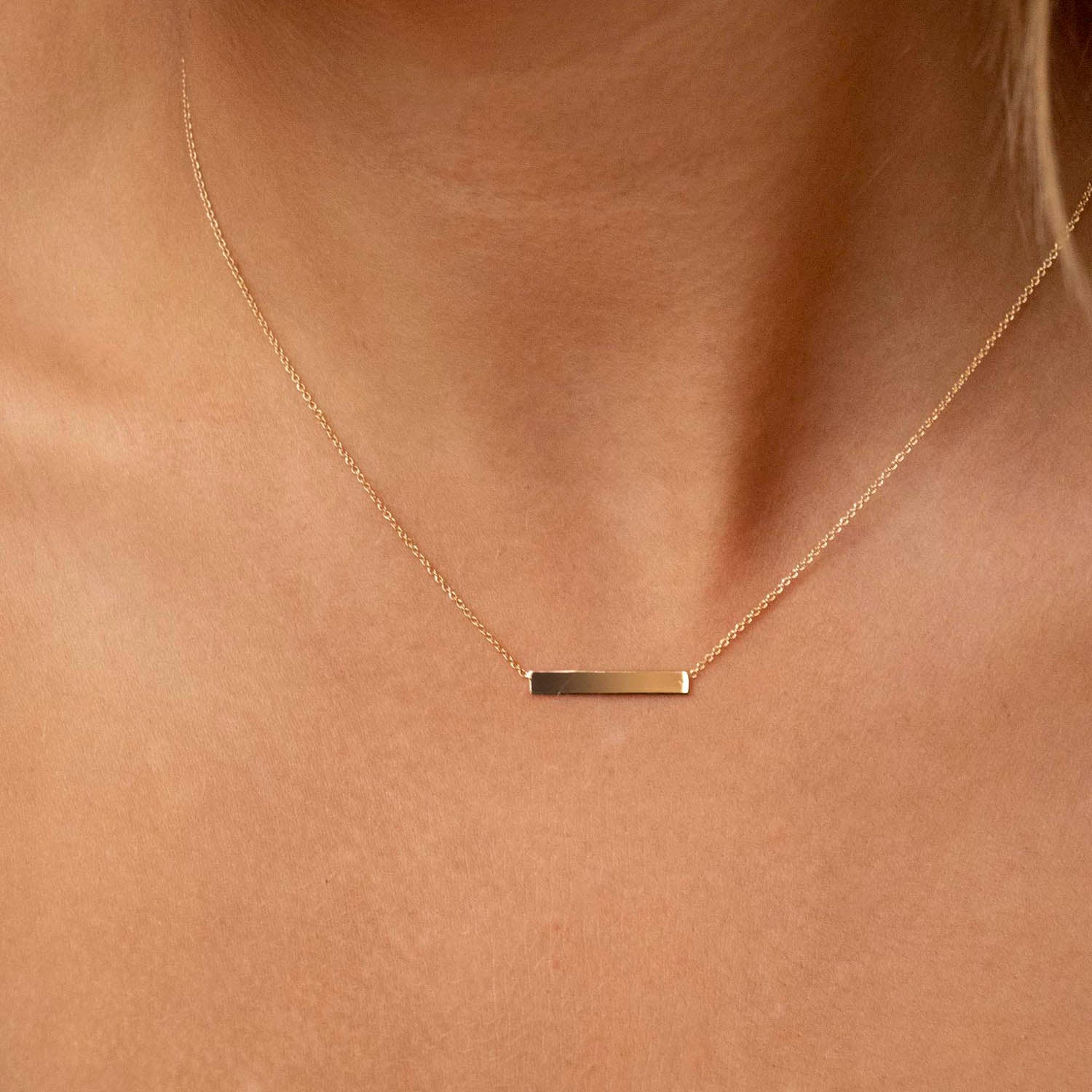 9CT BARRA NECKLACE