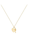 9CT LAYLA PADLOCK & KEY NECKLACE