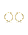 9CT CHARLI HOOP EARRINGS