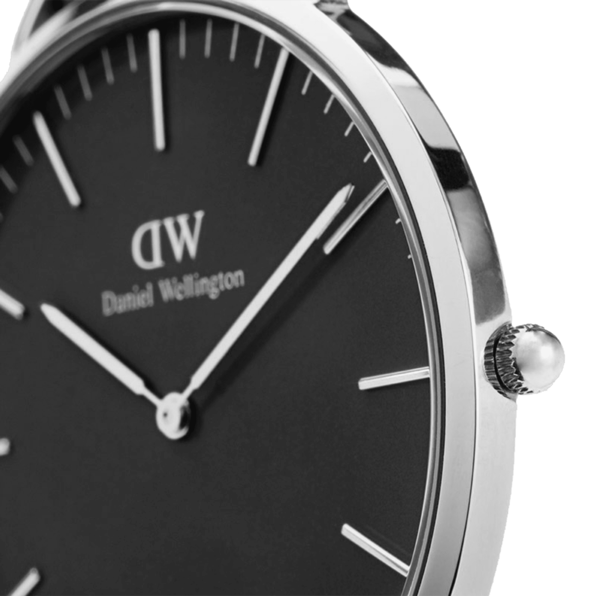 Daniel Wellington Classic 40 Reading Silver & Black Watch