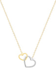 9CT LENNON HEART NECKLACE