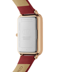 Daniel Wellington Quadro 29x36.5 Pressed Suffolk Rose Gold & White Watch