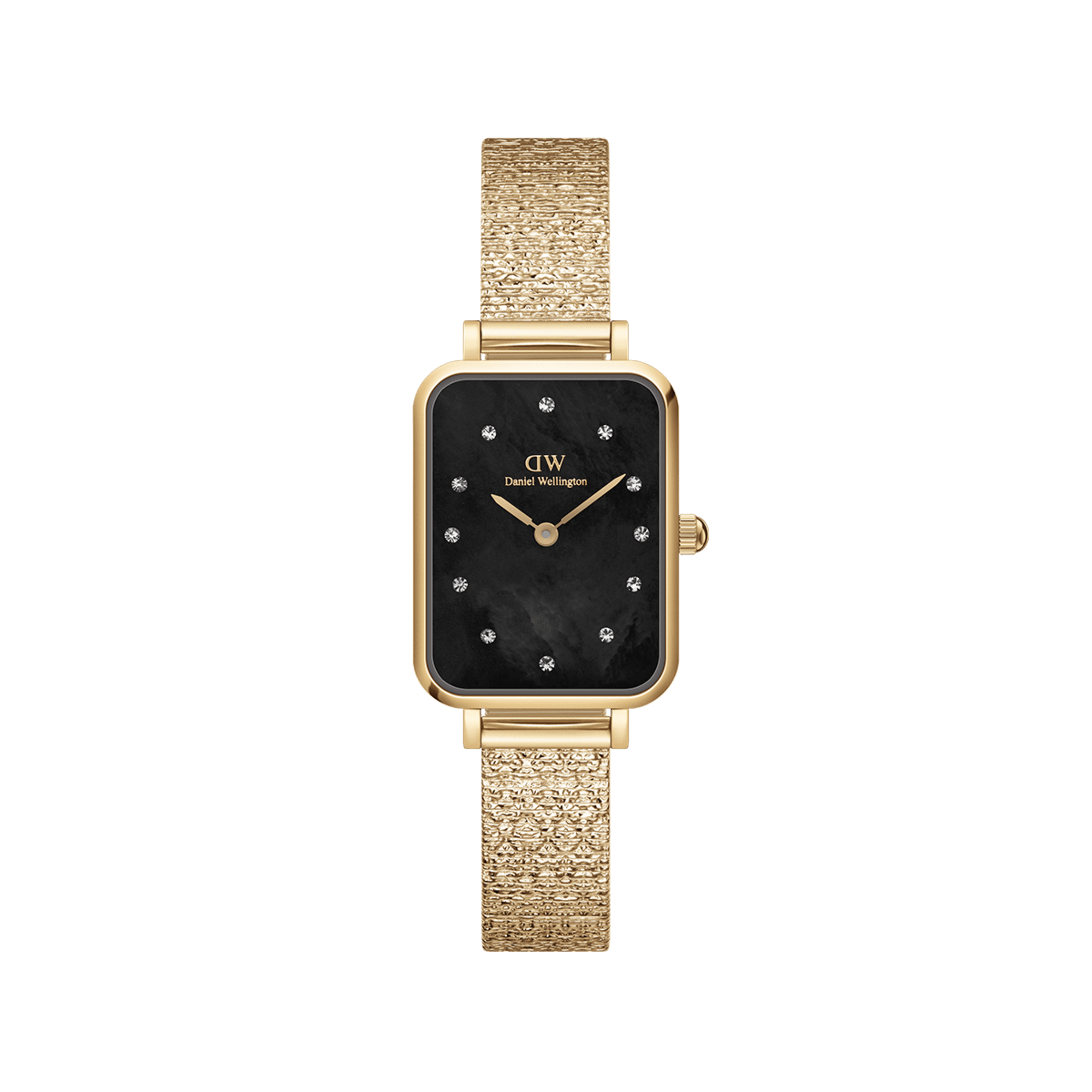 Daniel Wellington Quadro 20x26 Lumine Gold Mother of Pearl Black Watch