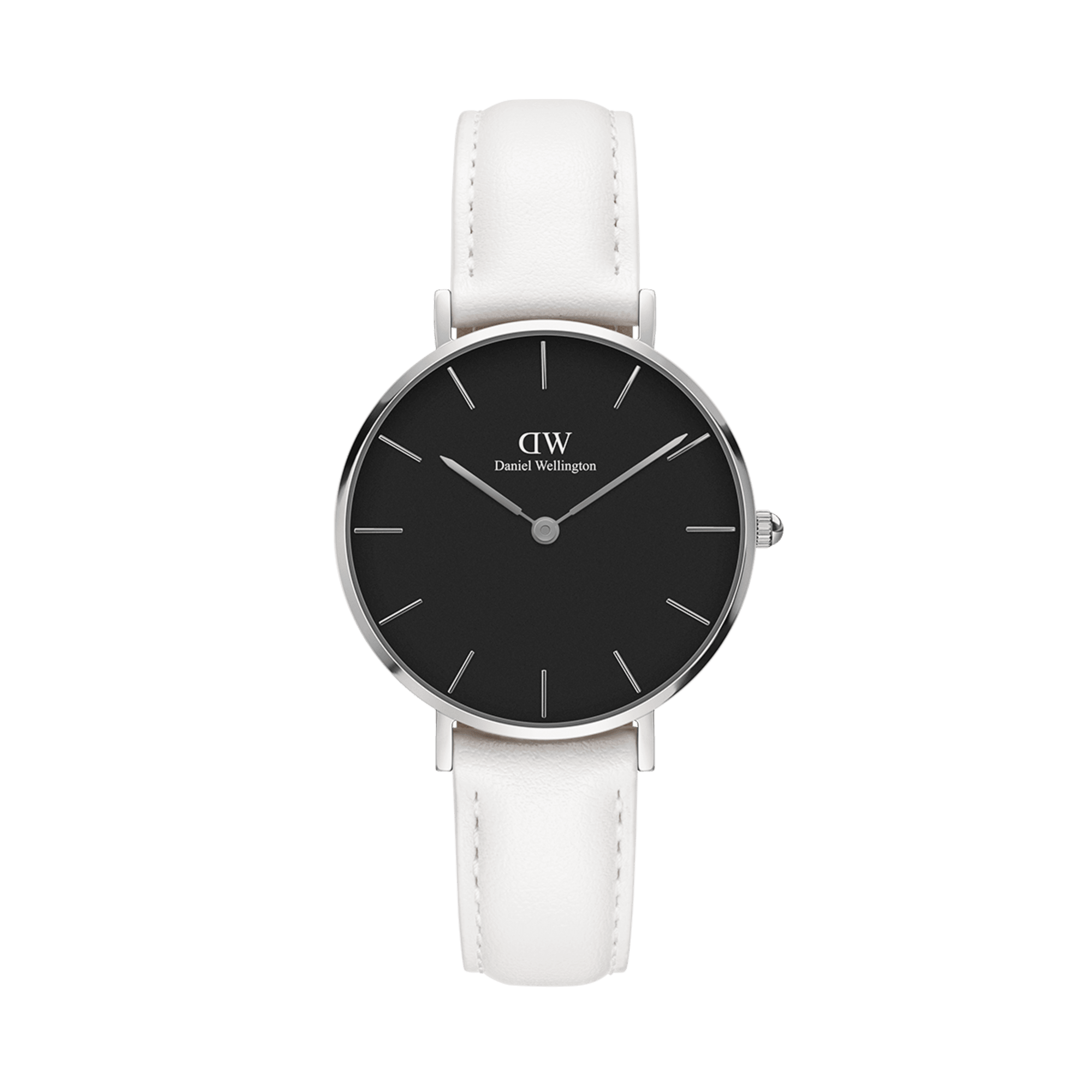 Daniel Wellington Petite 32 Bondi Silver & Black Watch