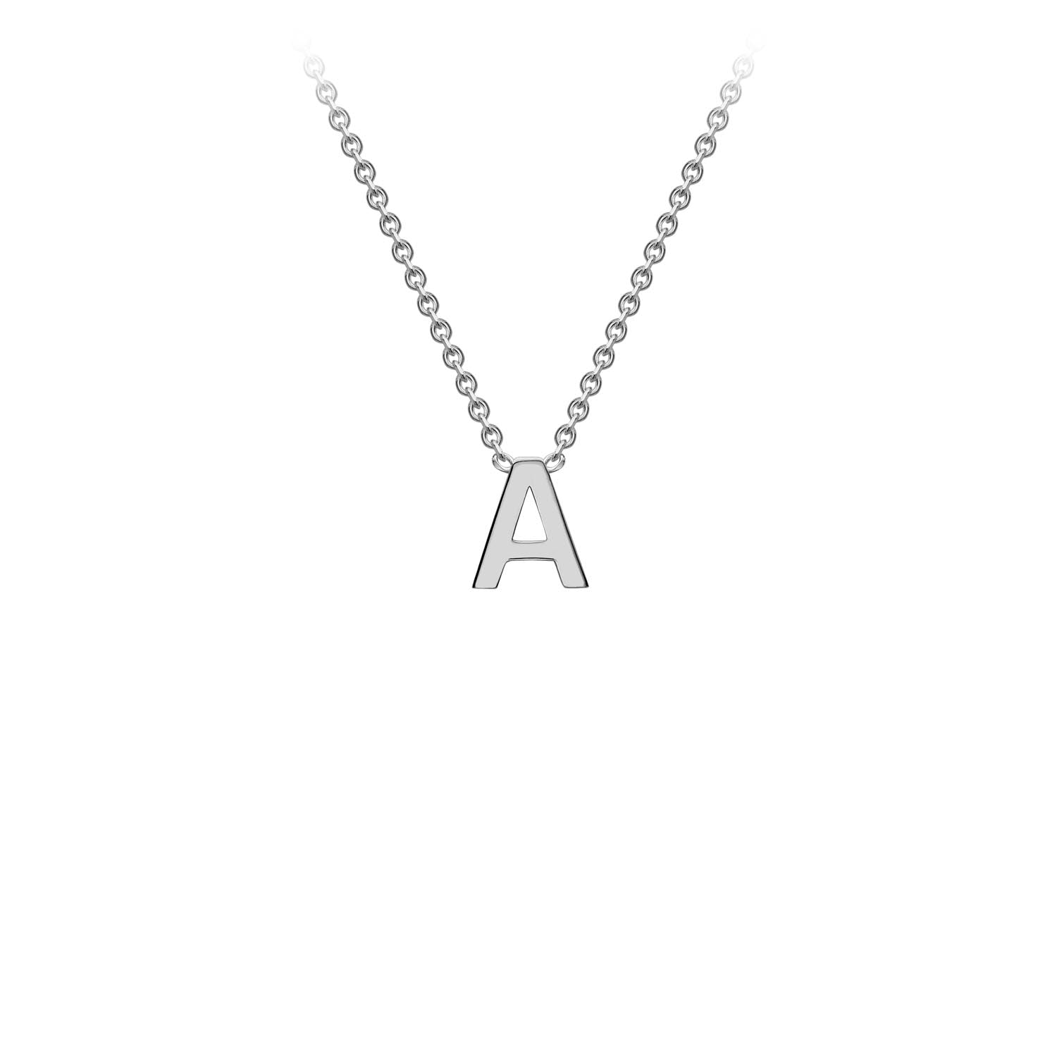 9CT PETITE INITIAL NECKLACE