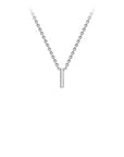 9CT PETITE INITIAL NECKLACE