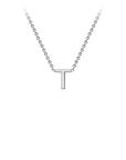 9CT PETITE INITIAL NECKLACE