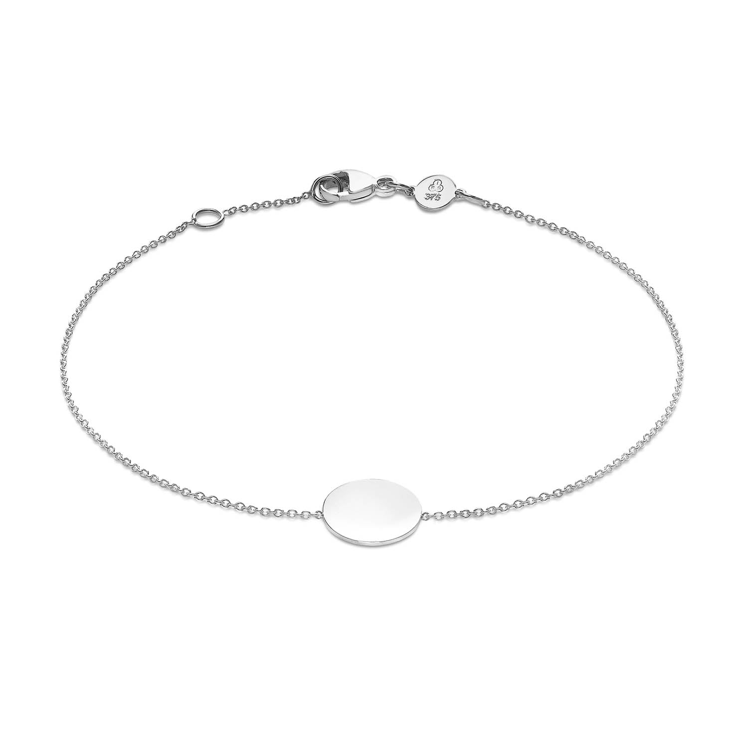 9CT PIATTA BRACELET