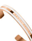 Daniel Wellington Emalie Bracelet Satin White Rose Gold Medium
