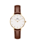 Daniel Wellington Petite 32 St Mawes Gold & White Watch