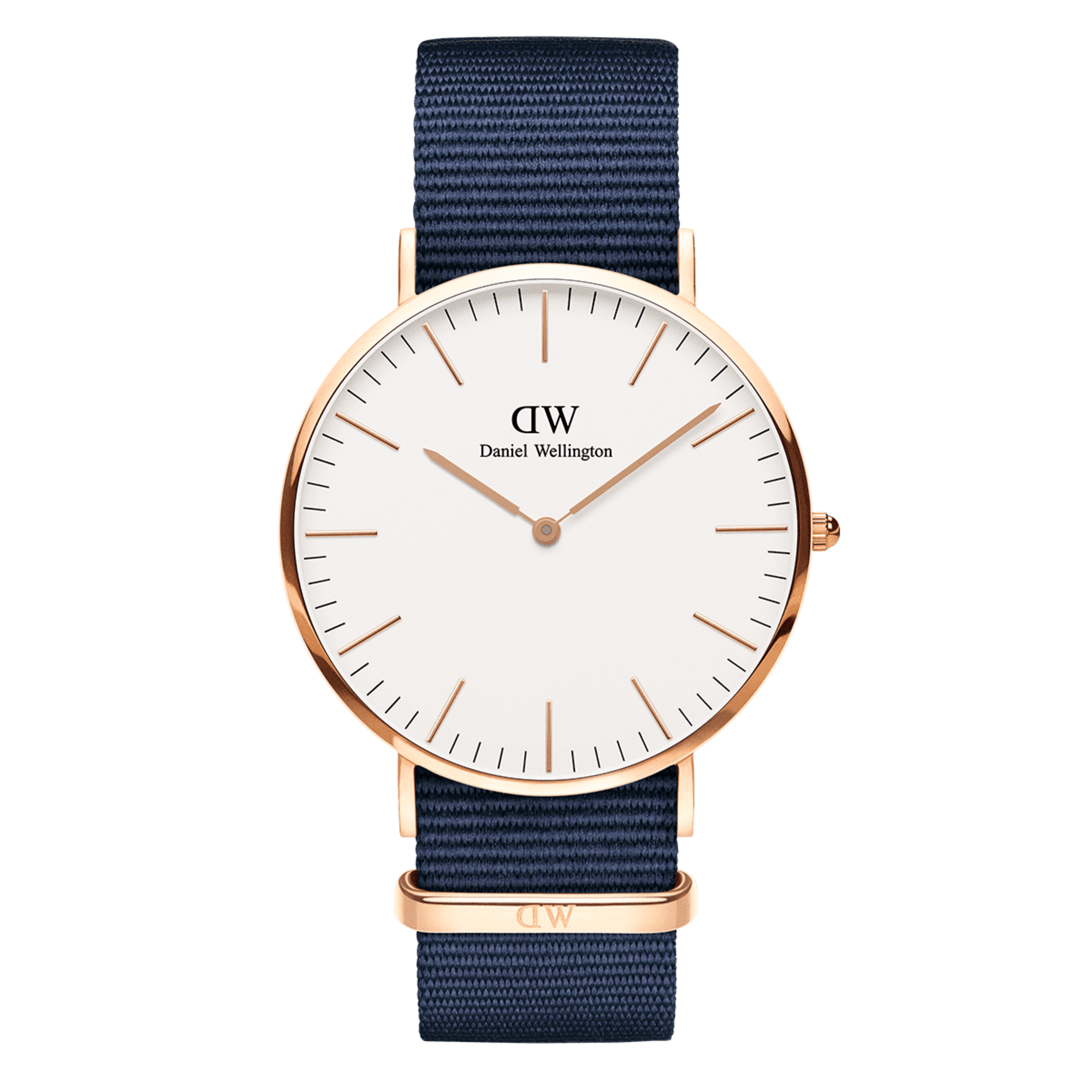 Daniel Wellington Classic 40 Bayswater Rose Gold & White Watch