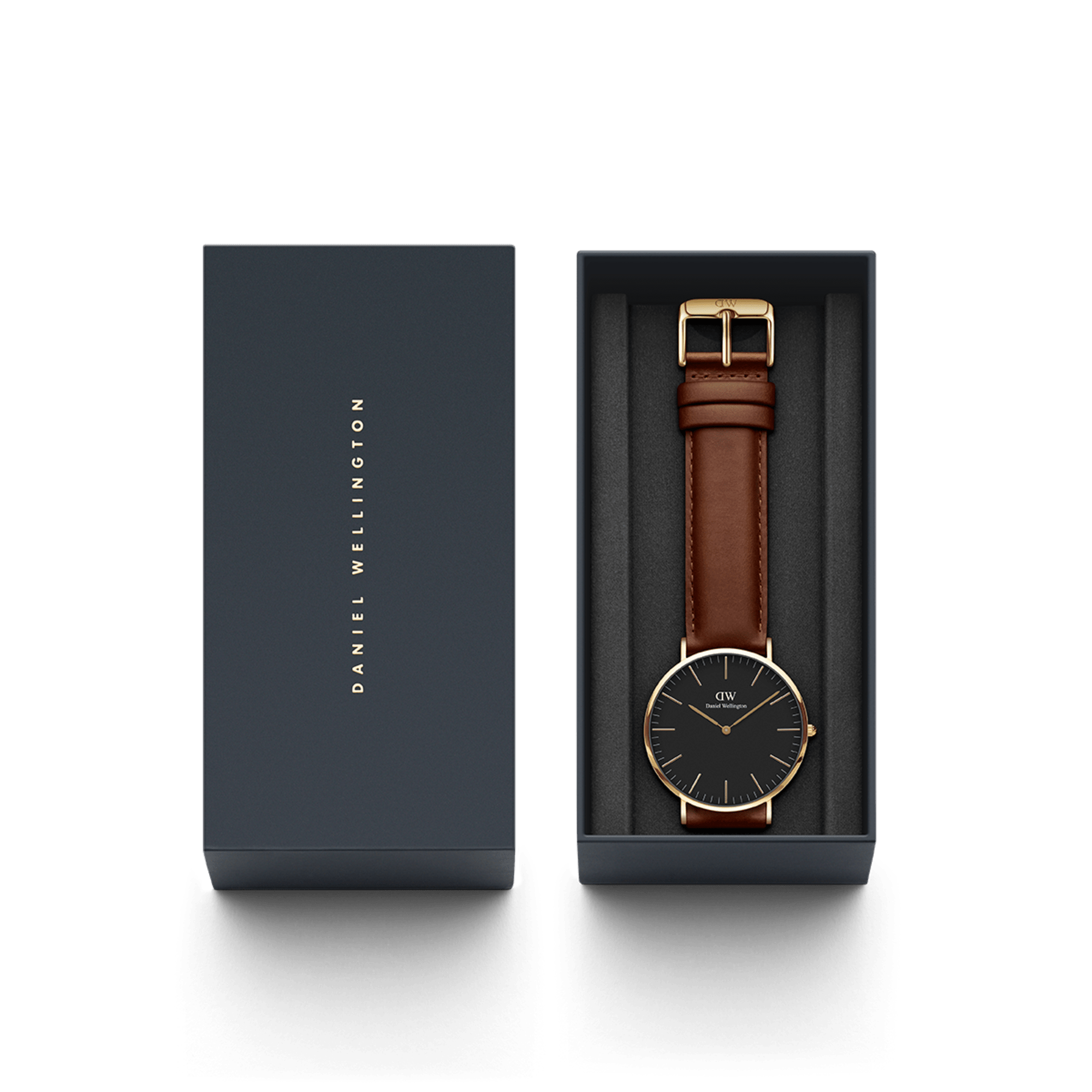 Daniel Wellington Classic 40 St Mawes Gold & White Watch